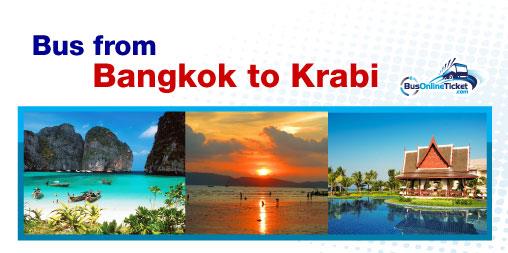 Bus from Bangkok to Krabi