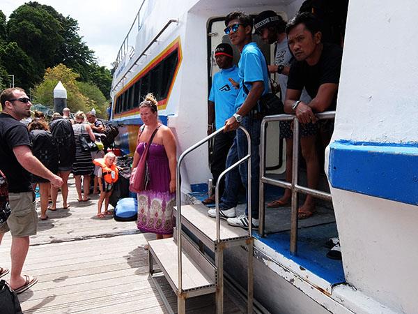 Arrival at Langkawi