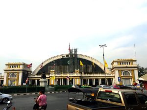 Hua Lamphong Railway Station Outer View