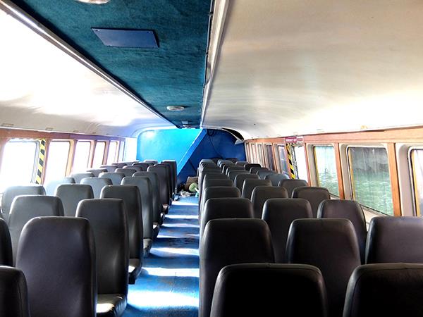 Tigerline Travel Ferry Inside