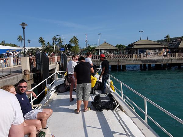 Tigerline Travel Ferry Luggage Storage Area