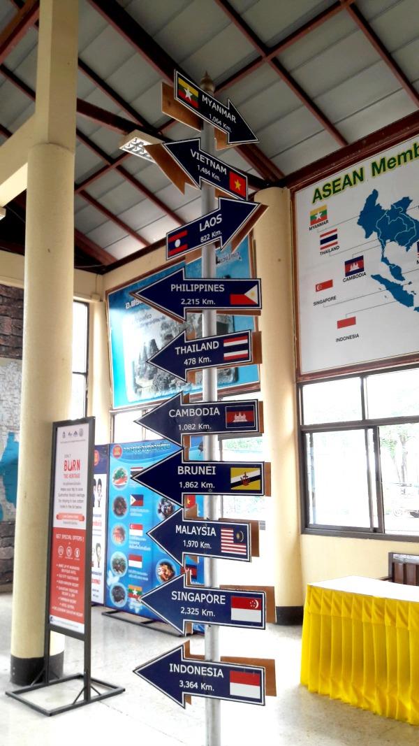 Sukhothai Bus Station - ASEAN Corner