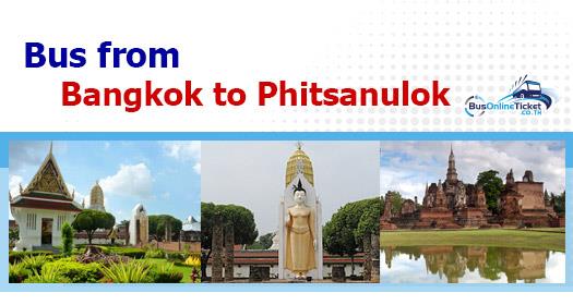Bus from Bangkok to Phitsanulok