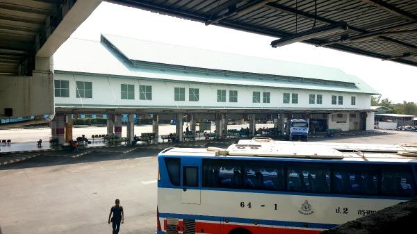 Southern Bangkok Bus Terminal (Sai Tai Mai)  - Bus platform