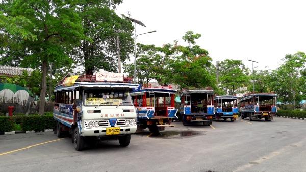 Sukhothai Bus Station - Songthaew area 2