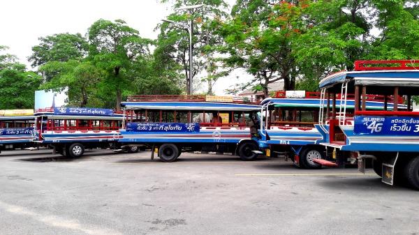 สถานีขนส่งจังหวัดสุโขทัย - พื้นที่รถสองแถว 3