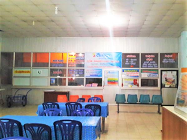 Ticket Counter at Chumphon Bus Terminal