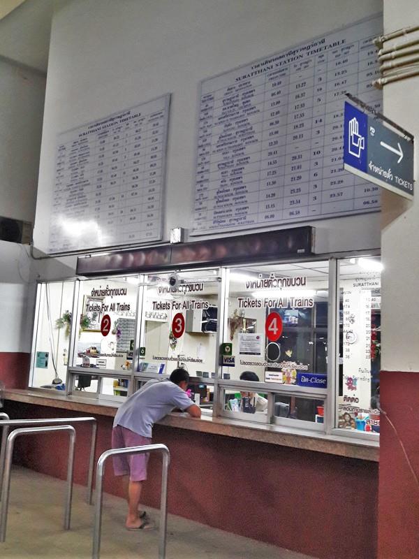 Ticket counter