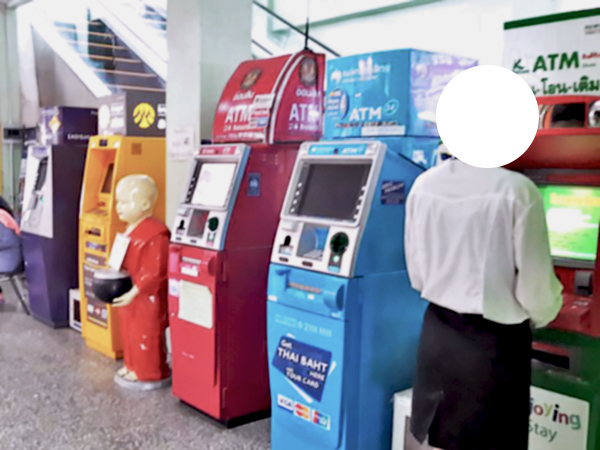 ATMs in Chiang Mai Bus Terminal 3