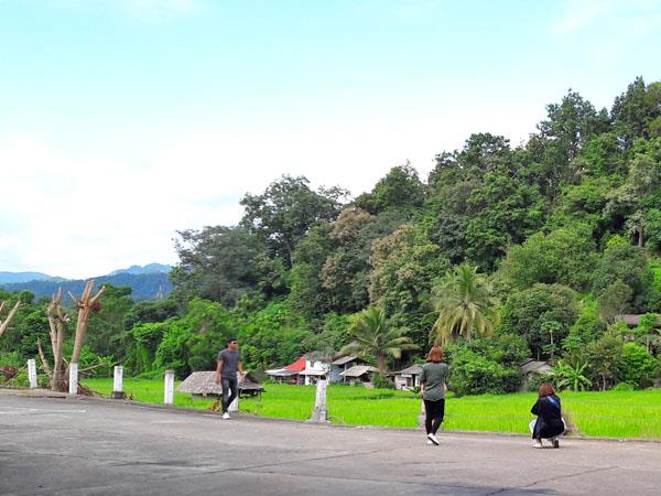 ทัศนียภาพที่สถานีขนส่งแม่ฮ่องสอน