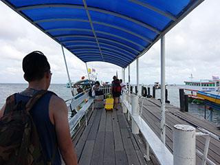 Pak Bara Pier Entrance