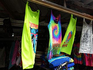 Neon shirt as souvenirs