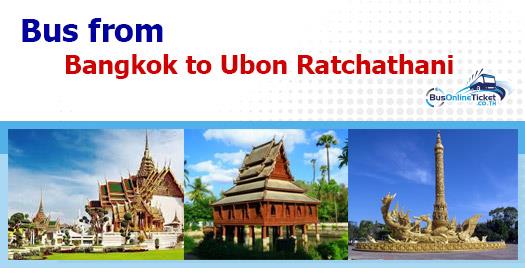 Bus from Bangkok to Ubon Ratchathani