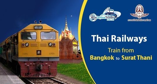 Train from Bangkok to Surat Thani