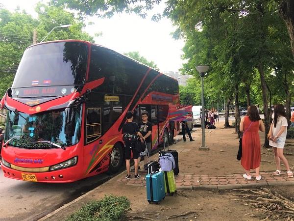 Travel Mart bus from Bangkok to Siem Reap