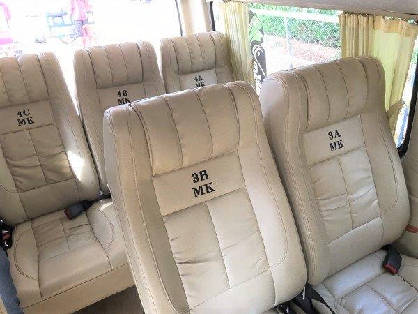 Mekong Express Van Numbered Seats
