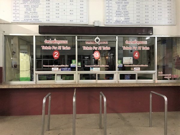 Ticket counters Ticket counters