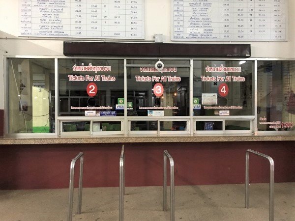 Ticket counters