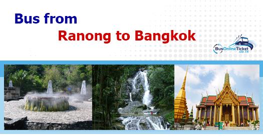 Bus from Ranong to Bangkok