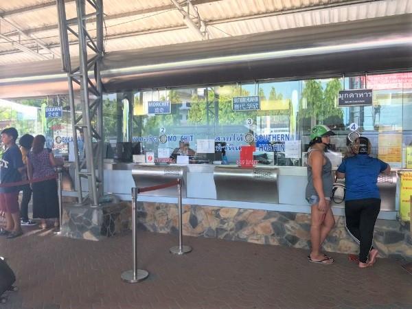 Ticket counters Ticket counters
