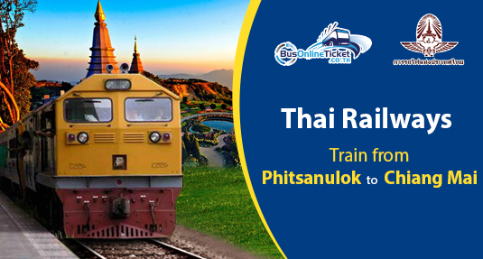 Train from Phitsanulok to Chiang Mai