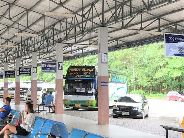 Bus in platform