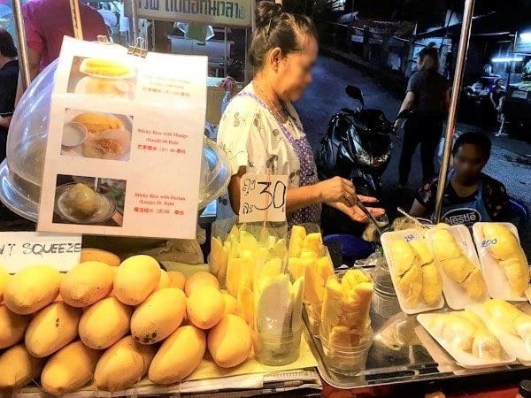 Mango sticky rice