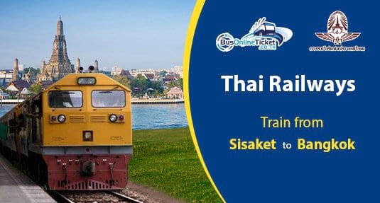 Train from Sisaket to Bangkok
