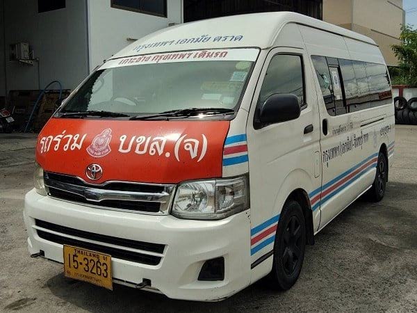 Kohchang Bangkok Transport (TTT) Van