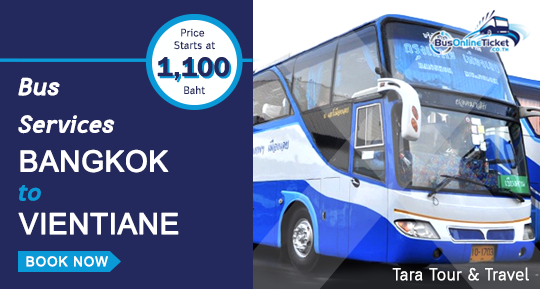 Grab Bus from Bangkok to Laos by The Most Easiest Way