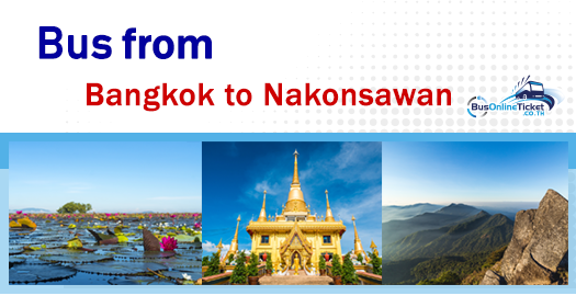 Bus from Bangkok to Nakhon Sawan