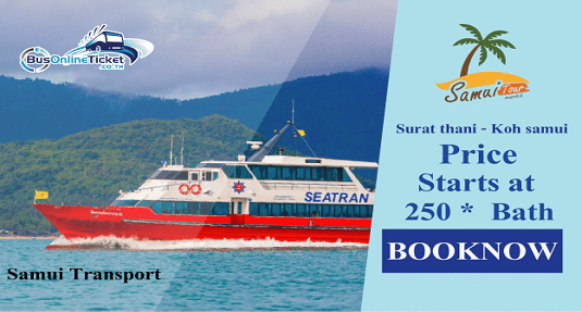 Samui & Transportation Corporation Offer Vens and Ferry Service from Surat Thani to Koh Samui