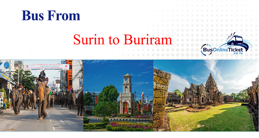 Bus from Surin to Buriram