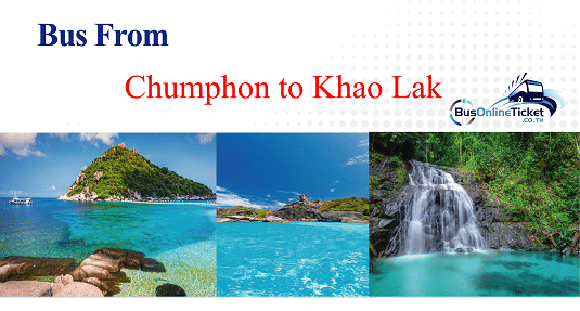 Bus from Chumphon to Khao Lak