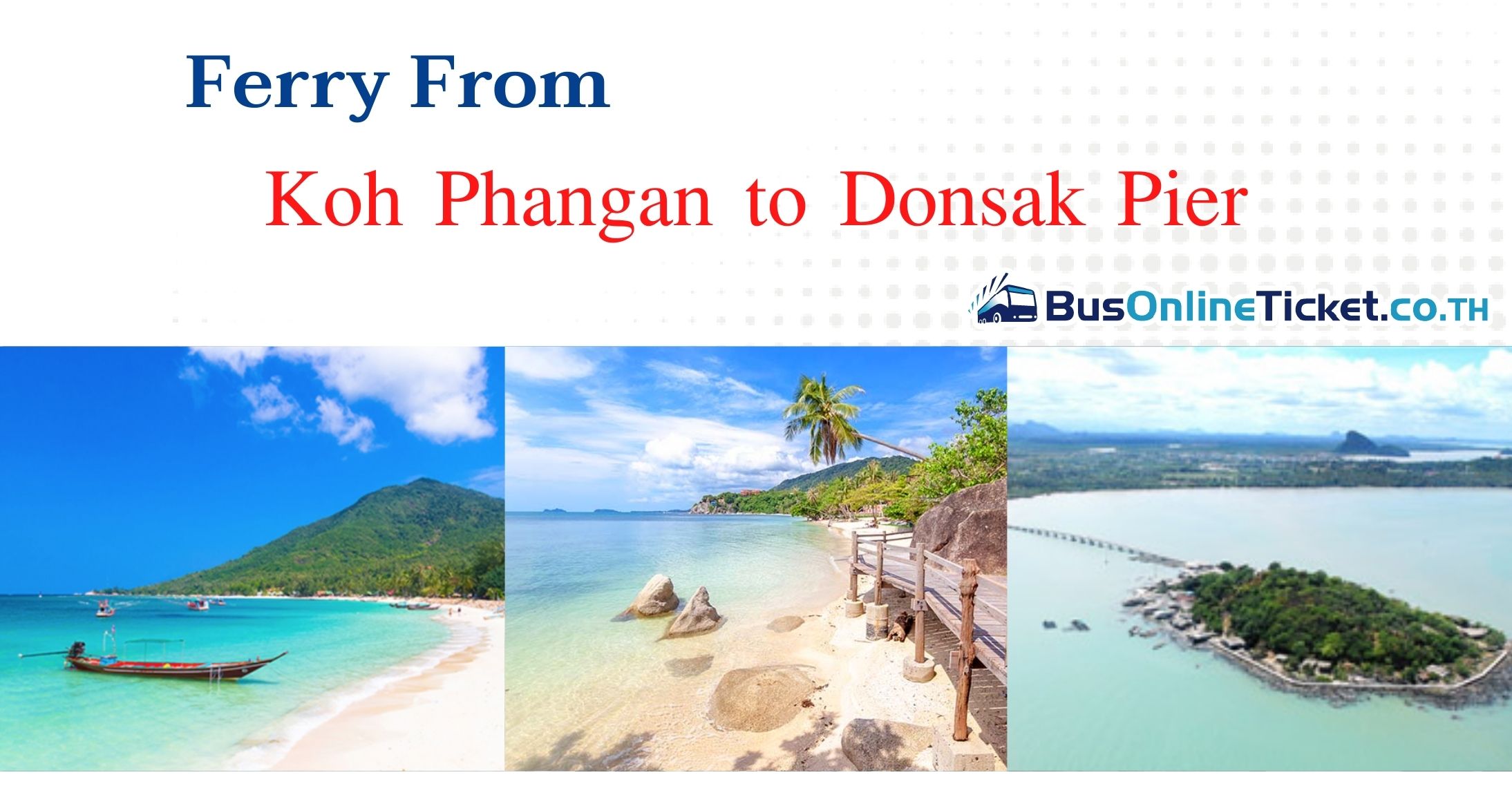 Koh Phangan to Donsak Pier