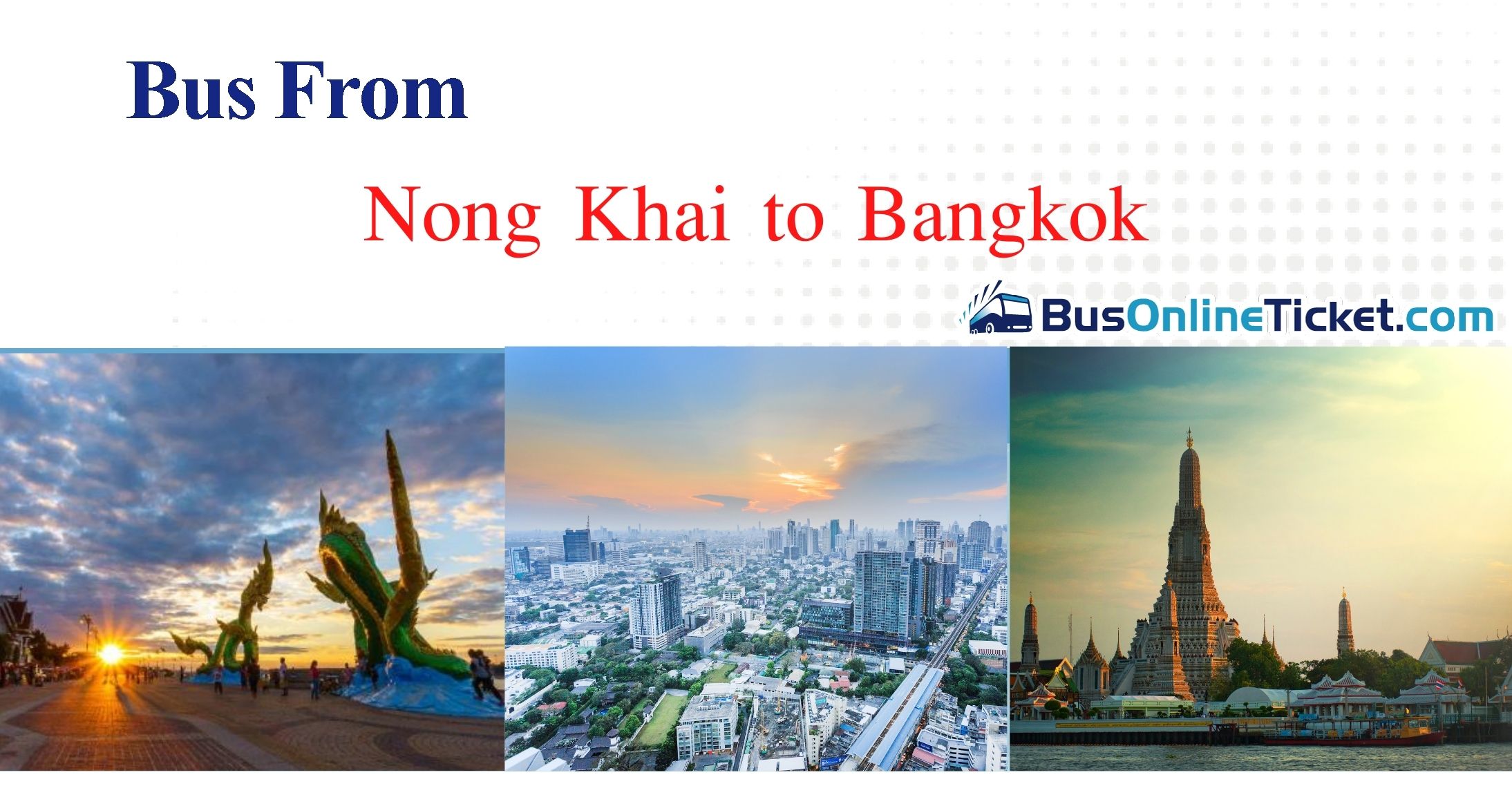 Bus from Nong Khai to Bangkok