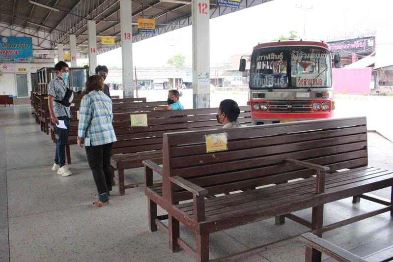 Inside-Kalasin Bus Terminal Inside-Kalasin Bus Terminal