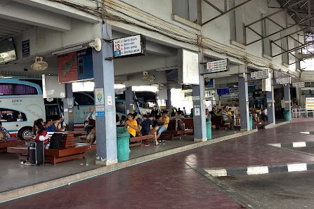 Inside Uttaradit Bus Terminal